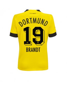 Borussia Dortmund Julian Brandt #19 Heimtrikot für Frauen 2022-23 Kurzarm